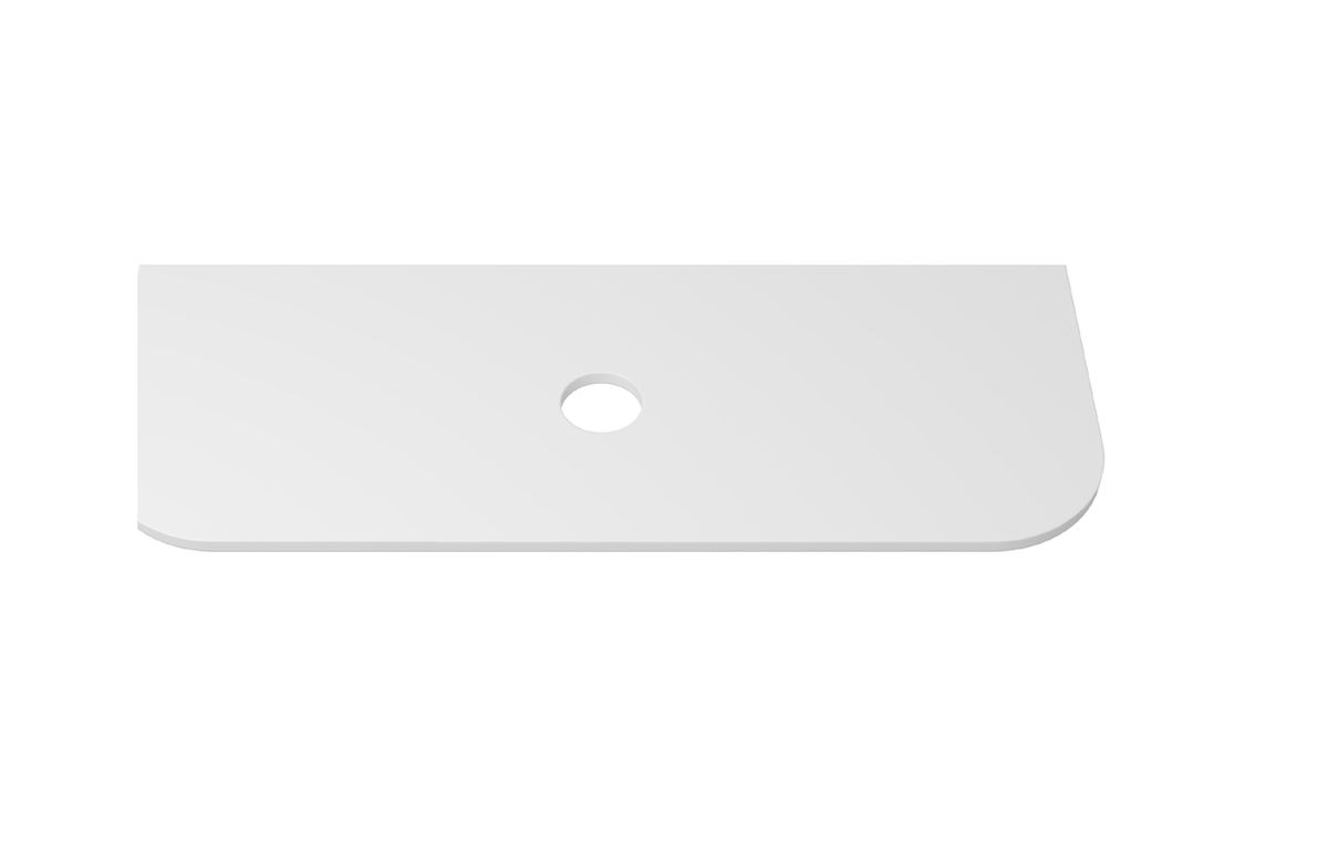 Otti Havana Pure White Flat Stone Top