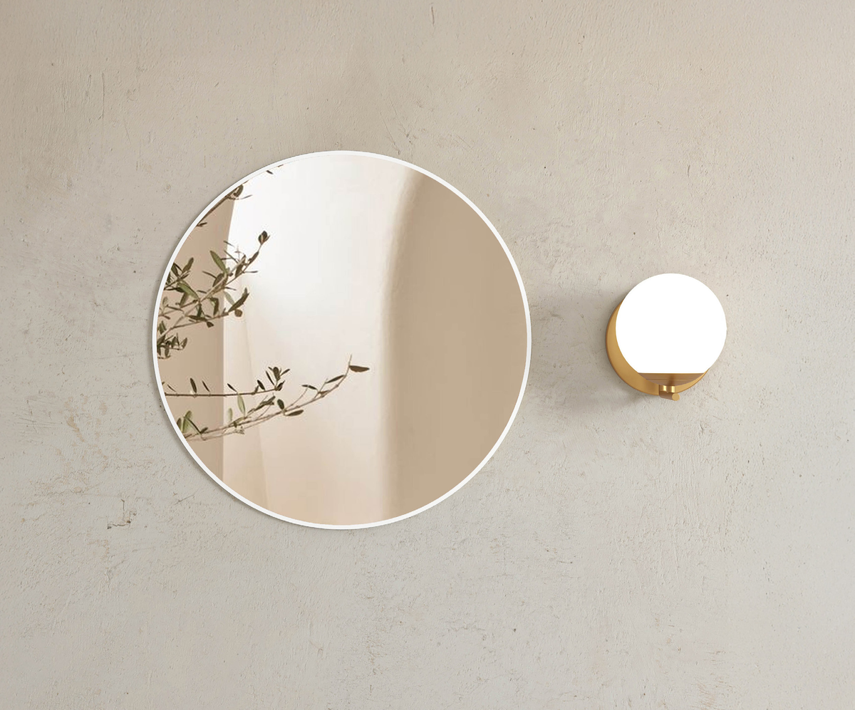 Otti London Metal Frame Mirror