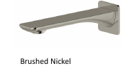 Otti Oskar Bath Spout Brushed Nickel
