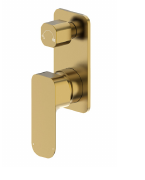 Otti Oskar Shower Mixer with Diverter Argent Gold
