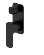 Otti Oskar Shower Mixer with Diverter Matte Black