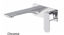 Otti Oskar Wall Basin Mixer Chrome