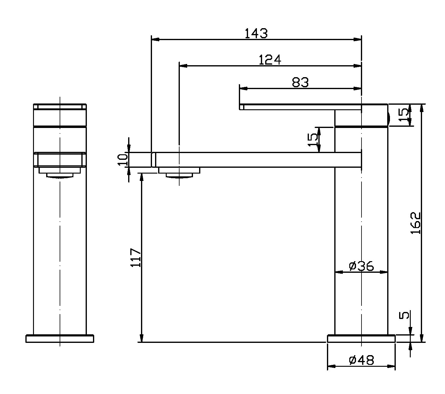 Ruki Basin Mixer