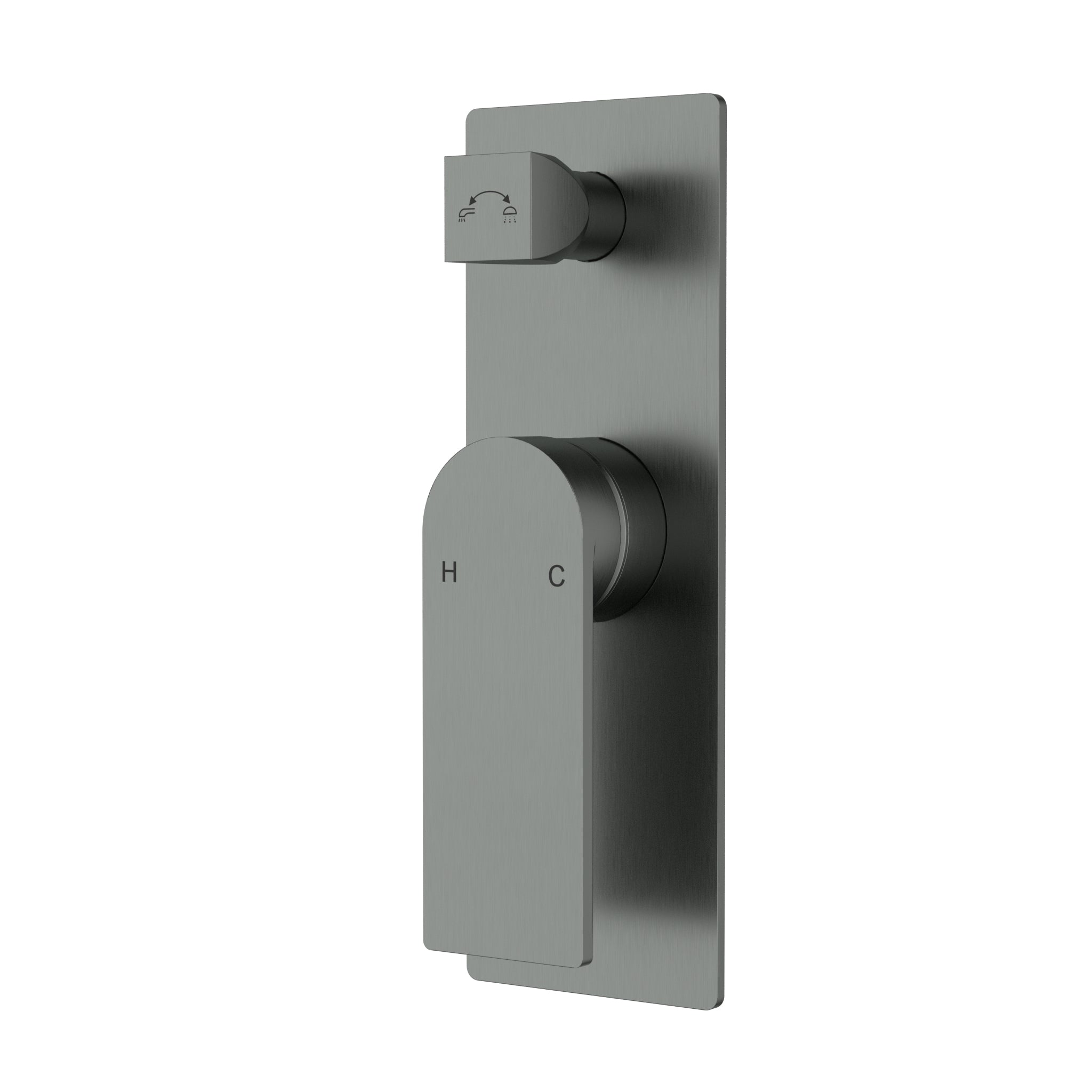 Ruki Wall Mixer With Diverter