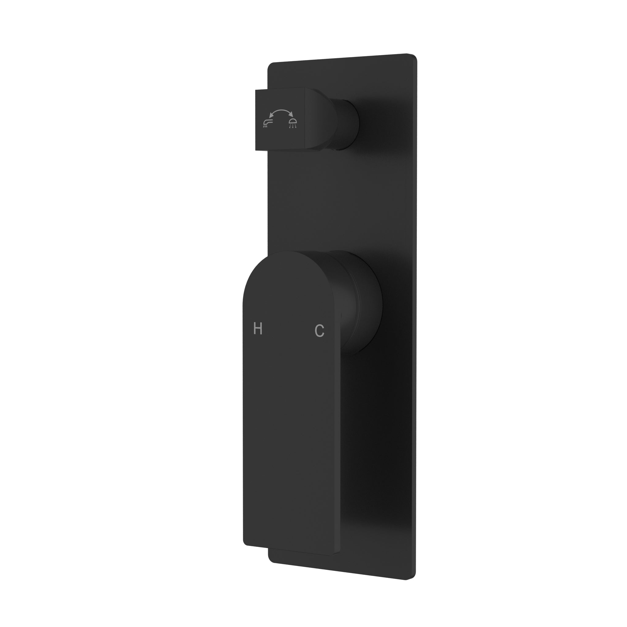 Ruki Wall Mixer With Diverter