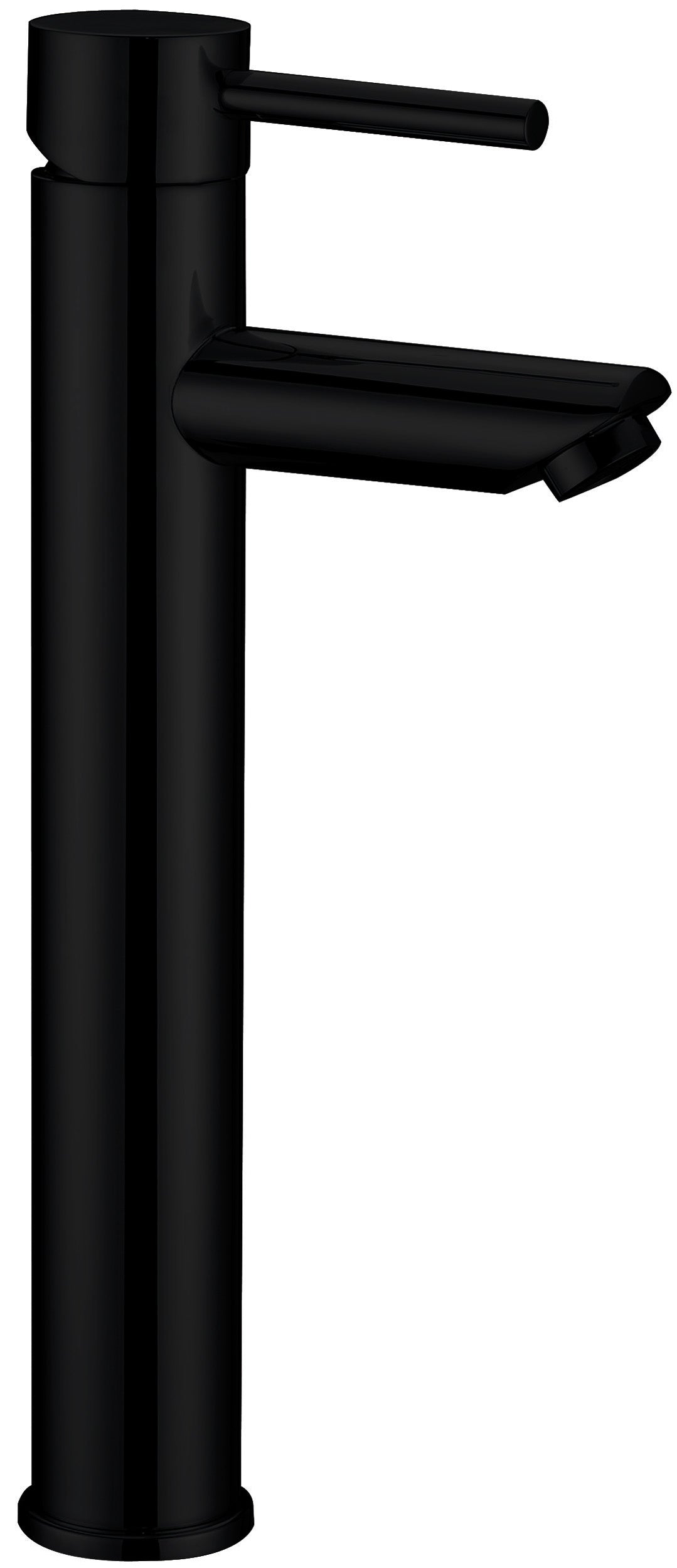Highrise Basin Mixer In Black Lead Free - Matt Black