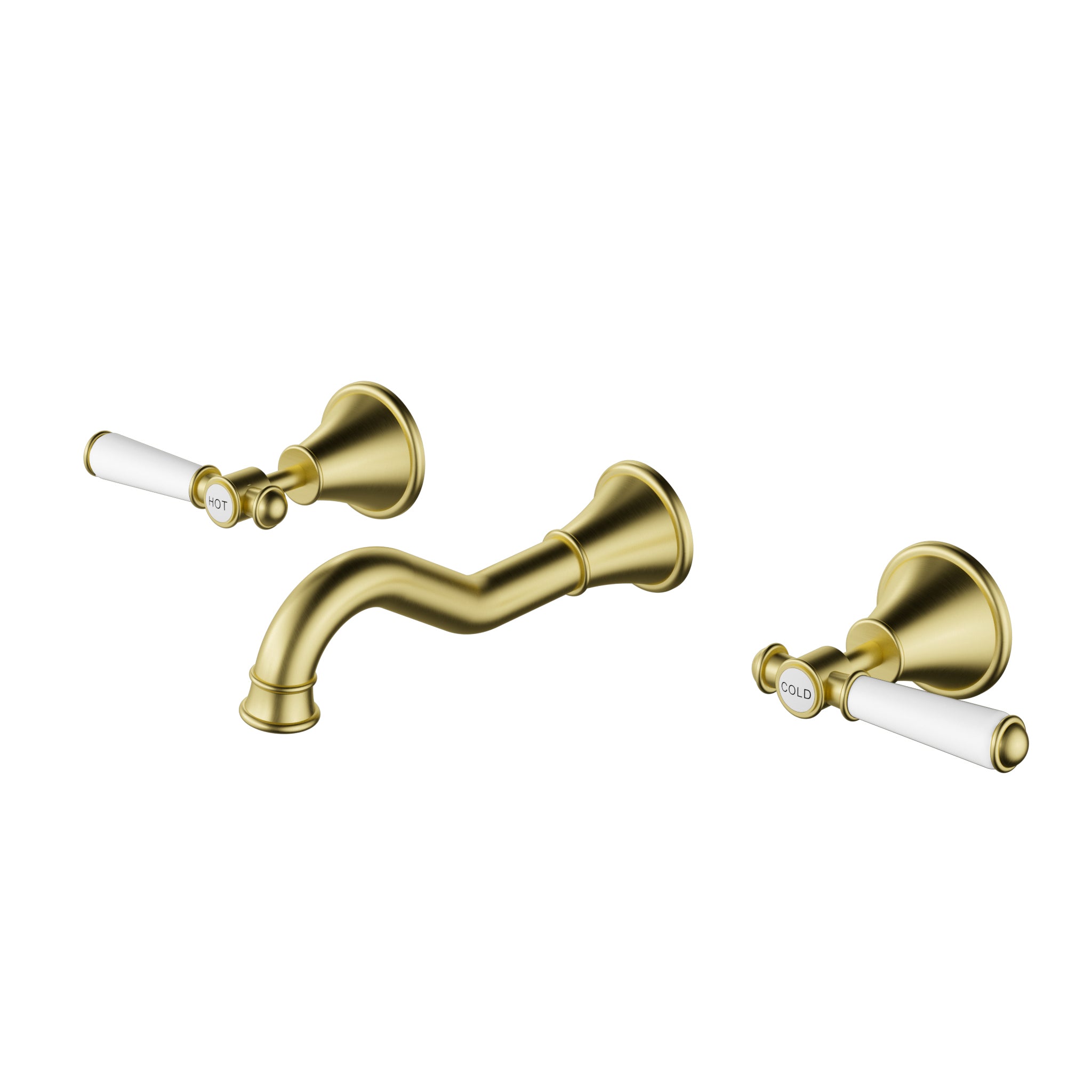 Clasico Bath Set Ceramic Hahdle In Lead Free - Neche Interiors