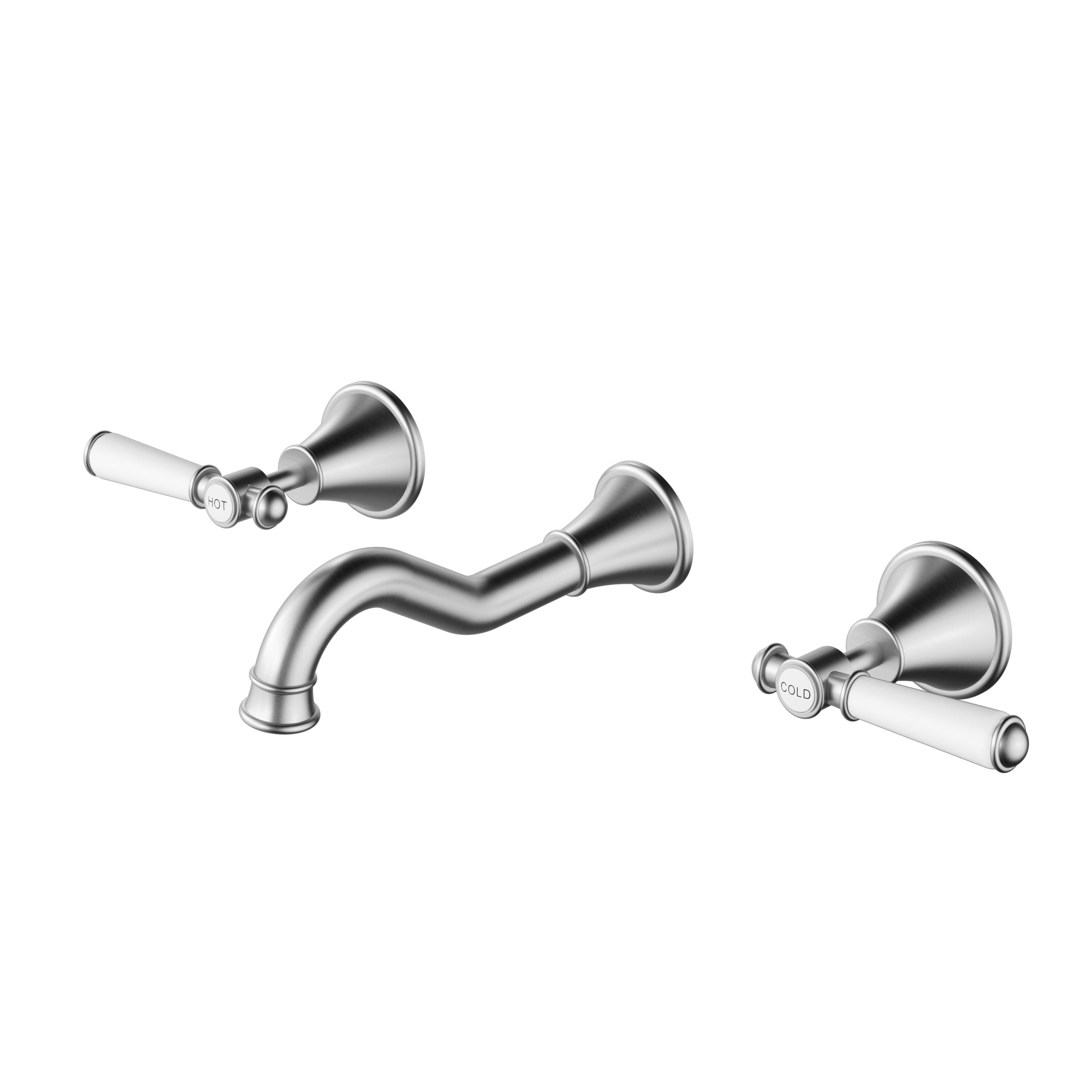 Clasico Bath Set Ceramic Hahdle In Lead Free - Neche Interiors