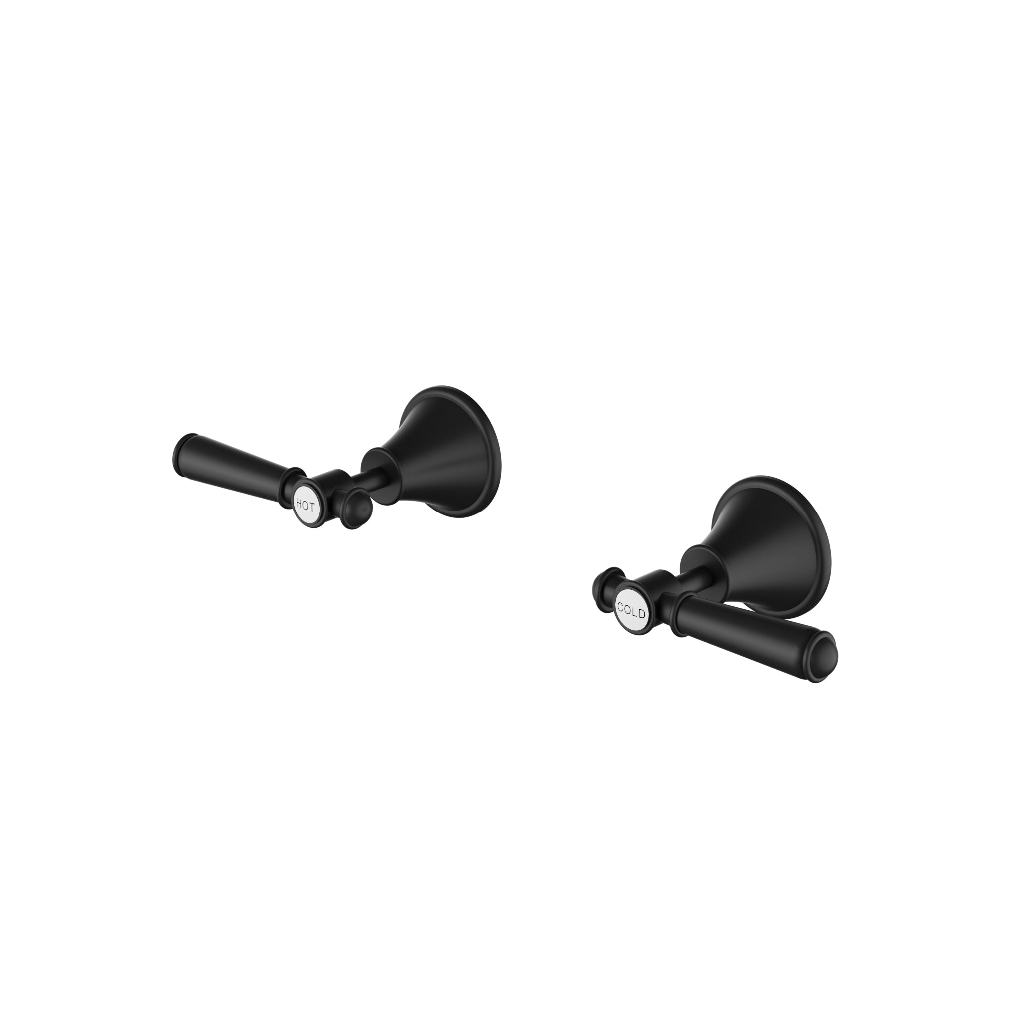 Clasico Wall Top Assemblies In Lead Free - Matt Black