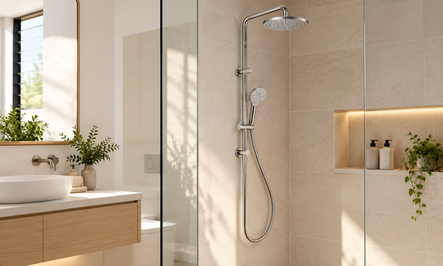 Otus Round Multi-Function Shower Set