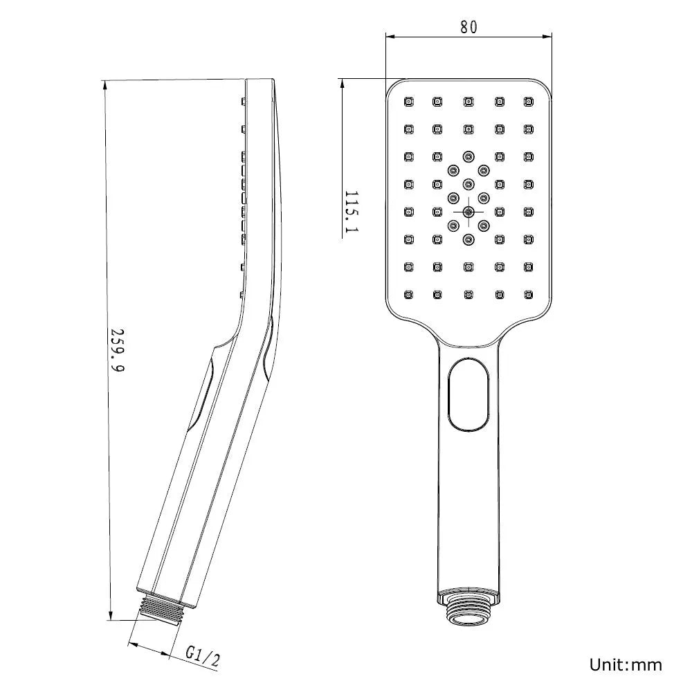 Esperia Multi Function Hand Shower - Neche Interiors