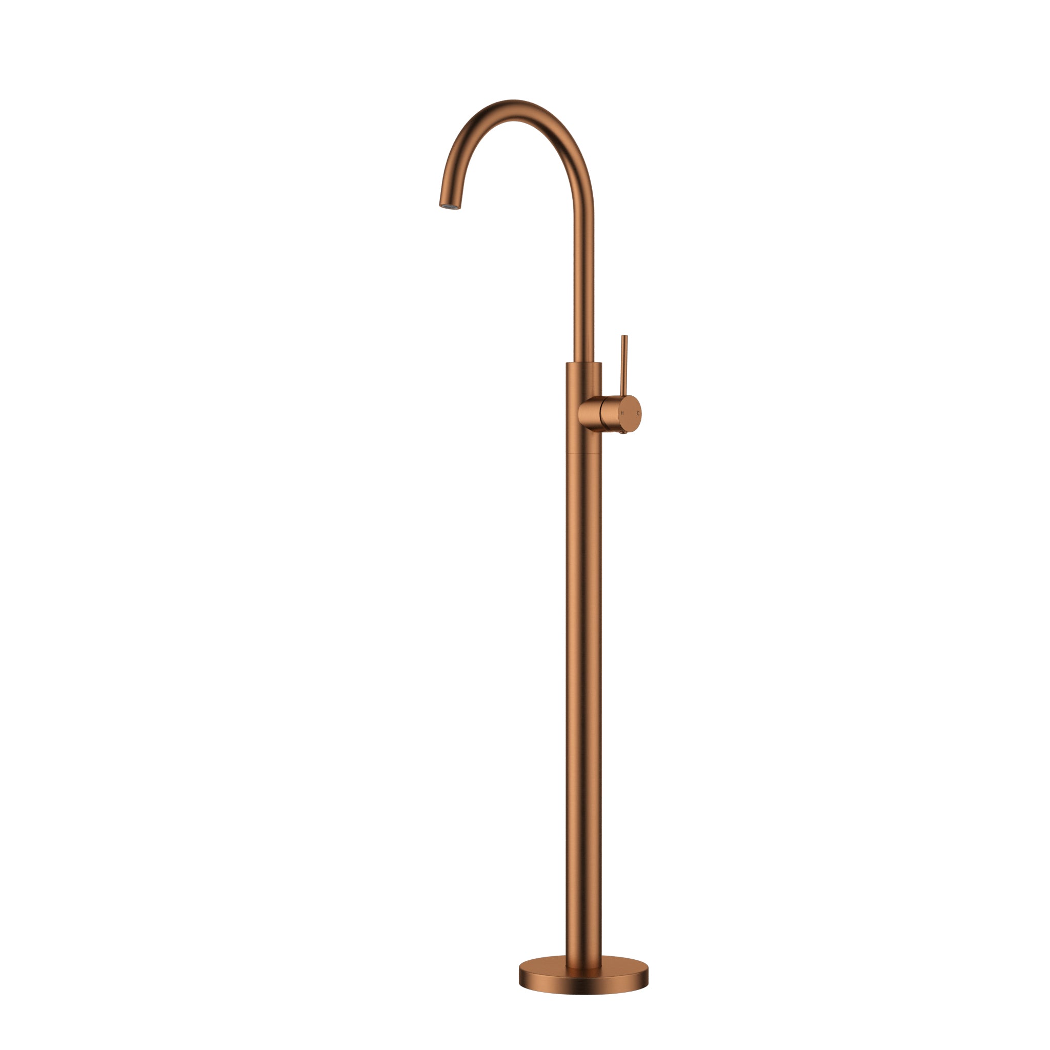 Otus Freestanding Bath Spout With Mixer - Neche Interiors