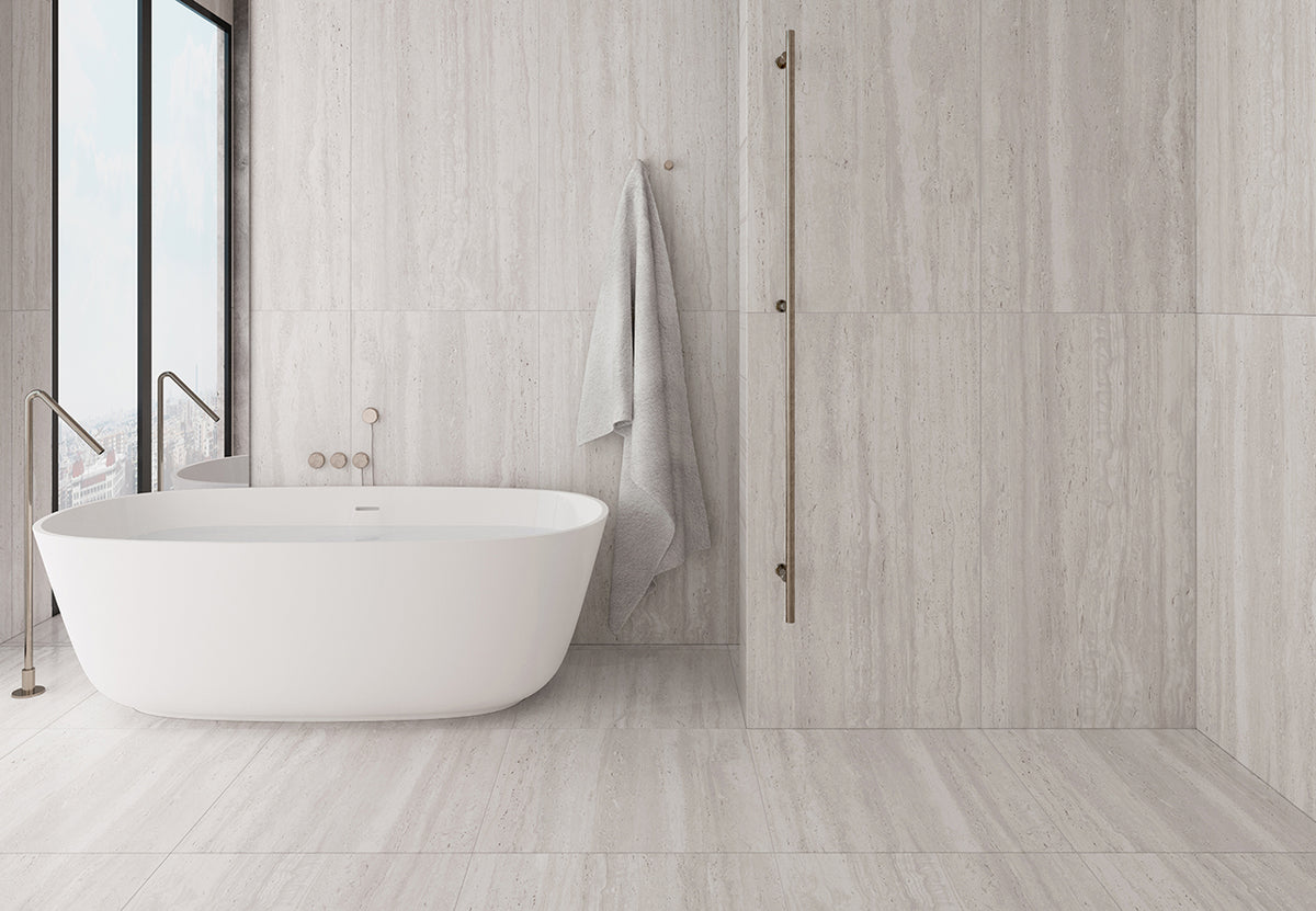 Euromarmo Travertine Chiaro lifestyle 1