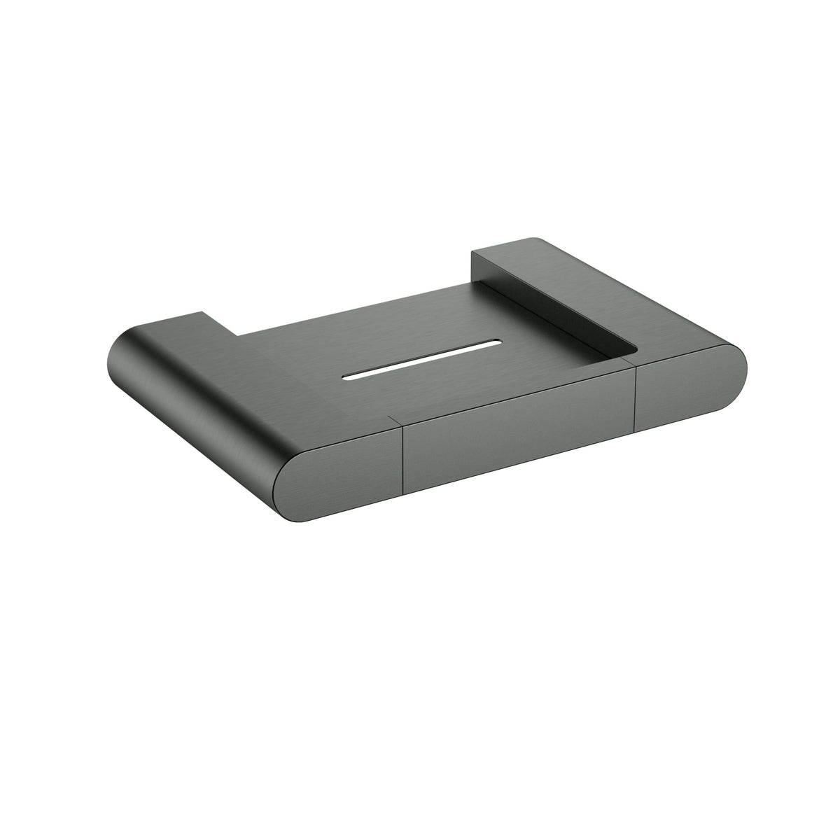 ACL Flores Soap Dish Metal - Gun Metal
