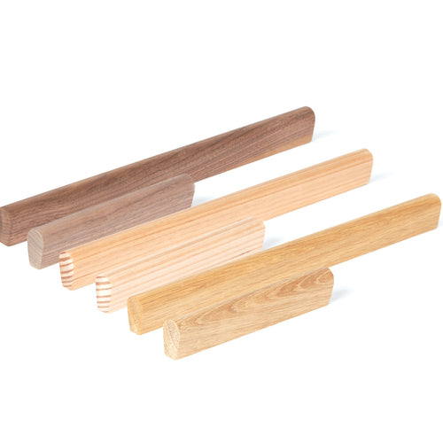 Airlie Modern Wood Teardrop Pull Handle