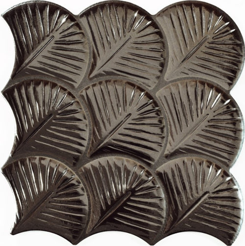 Scale Shell Anthracite - 300.70��300.70 Interlocking - Quality Tiles