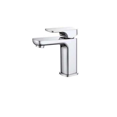 Cubed Chrome Basin Mixer