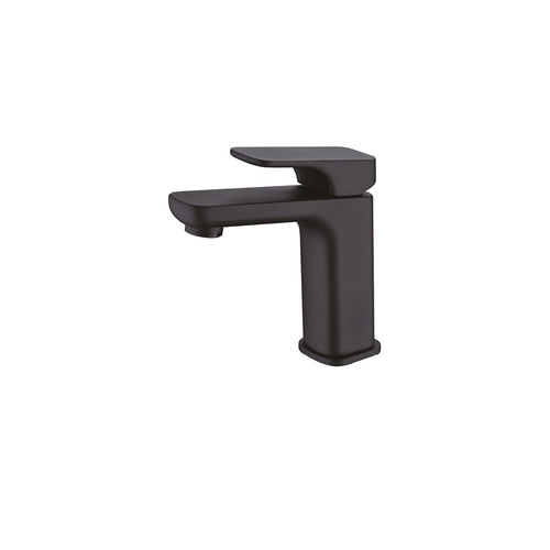 Cubed Matte Black Basin Mixer