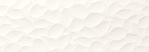 Genesis Leaf White Matt Rectified - 350x1000 - Quality Tiles