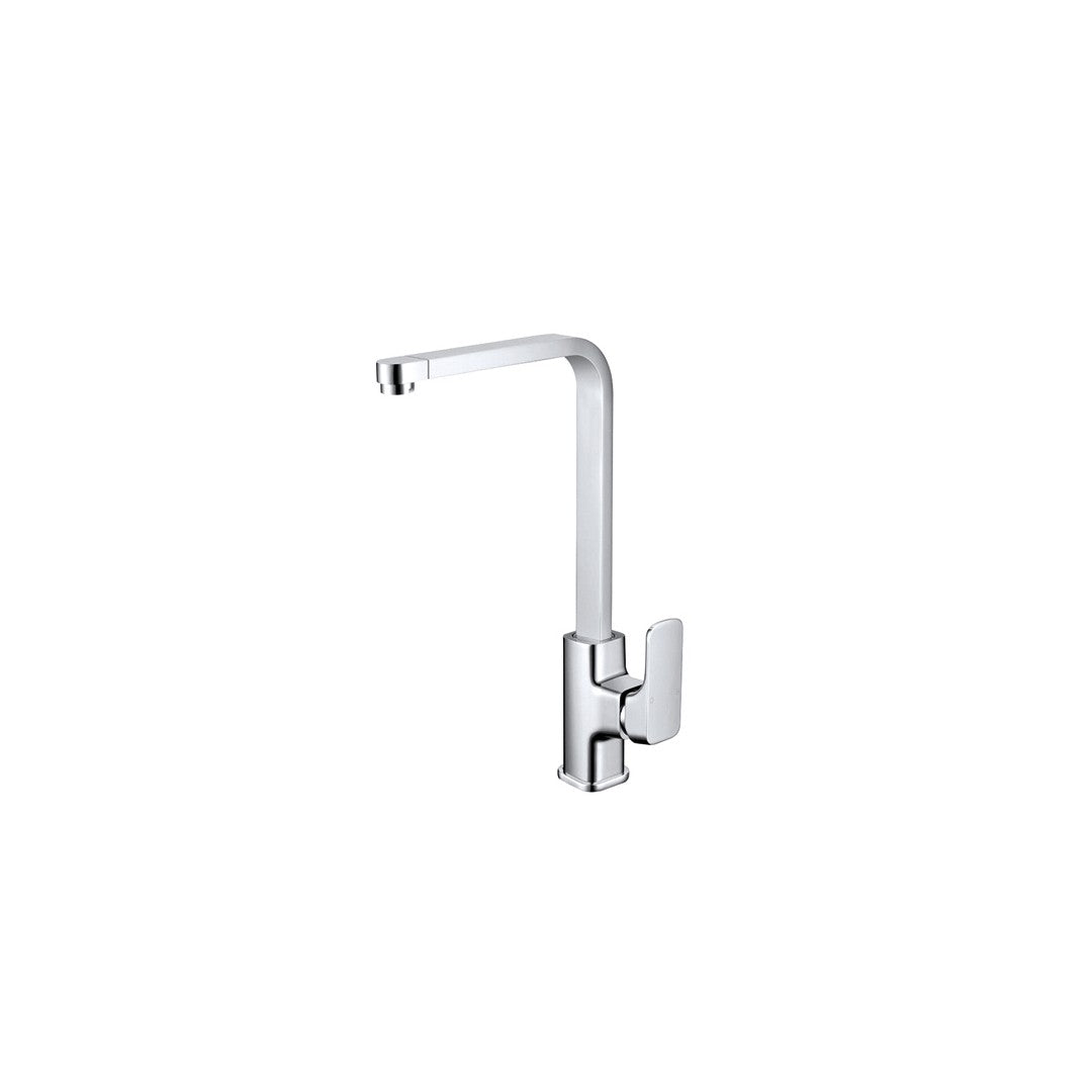 Cubed Chrome Sink Mixer - Neche Interiors